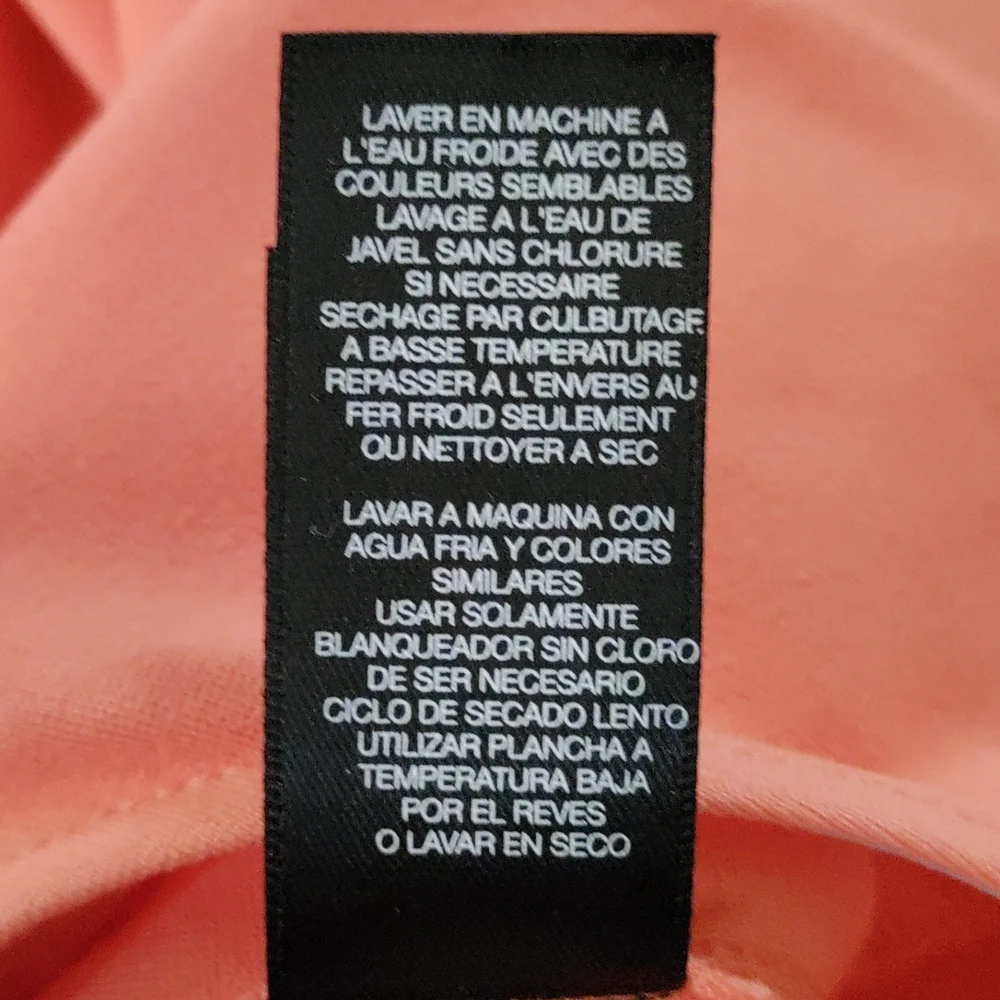*E163 Kenneth Cole peach sleeveless dress 8 NWT CLEARANCE - Picture 13 of 16